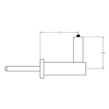 Handrail Bracket Wall Side Mount - Q1 Square