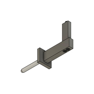 Handrail Bracket Wall Side Mount - Q1 Square