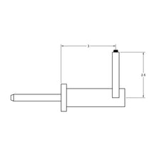 Handrail Bracket Wall Side Mount - Q3 Square